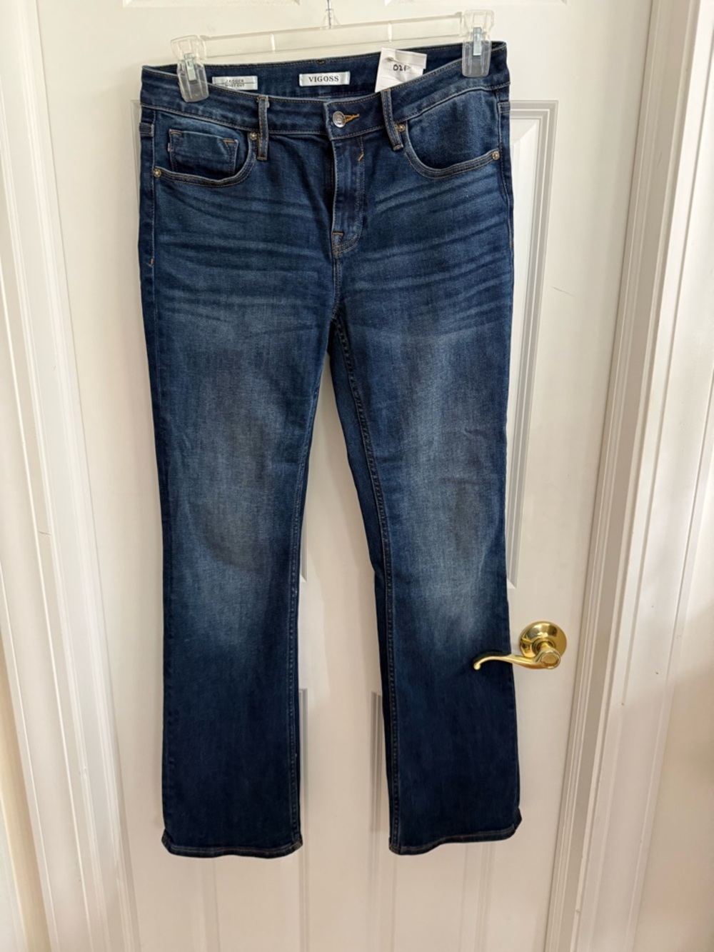 Vigoss Women's Medium Dark Blue Straight leg Jeans
